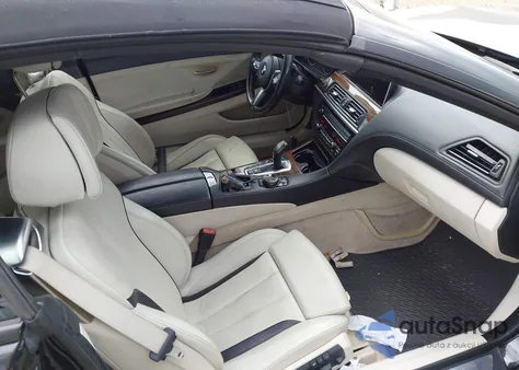 2016 BMW 650I xDrive from USA, damaged, VIN WBA6F7C56GD930476